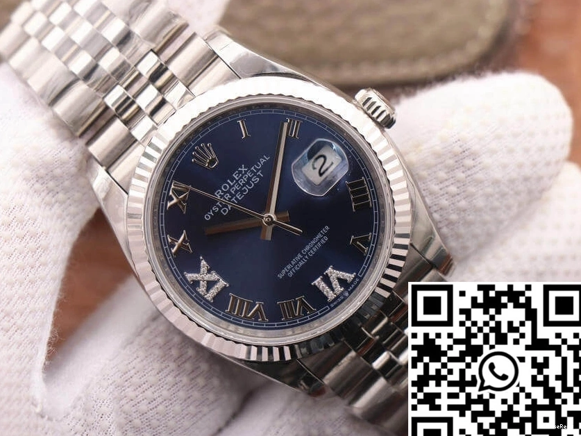 Datejust Factory Blue EW 126234 Dial Rolex 0307